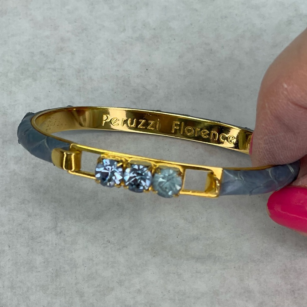 Peruzzi Florence gold-plated bangle bracelet